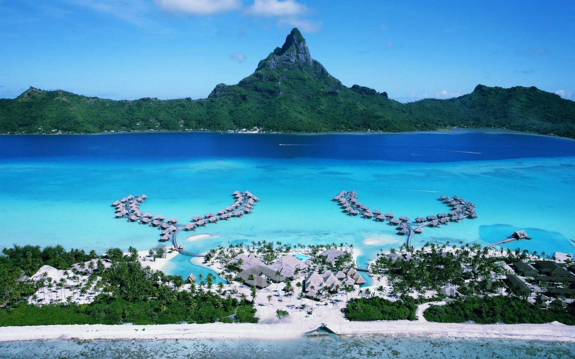 autres villes mer eau mer plage île voyage océan baie paysage paysage scénique ciel vacances été nature station balnéaire tourisme idyllique côte océan pacifique bungalow de bora bora île de bora bora