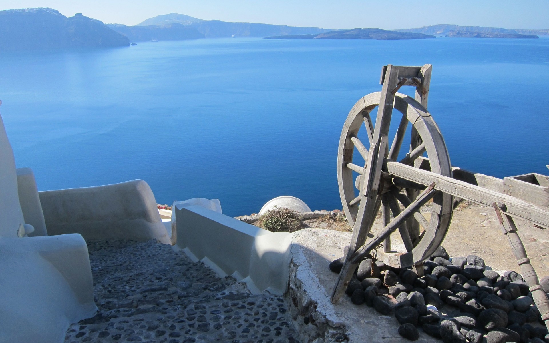 greece water sea travel seashore ocean beach landscape sky outdoors nature dimitris restaurant turmoil background