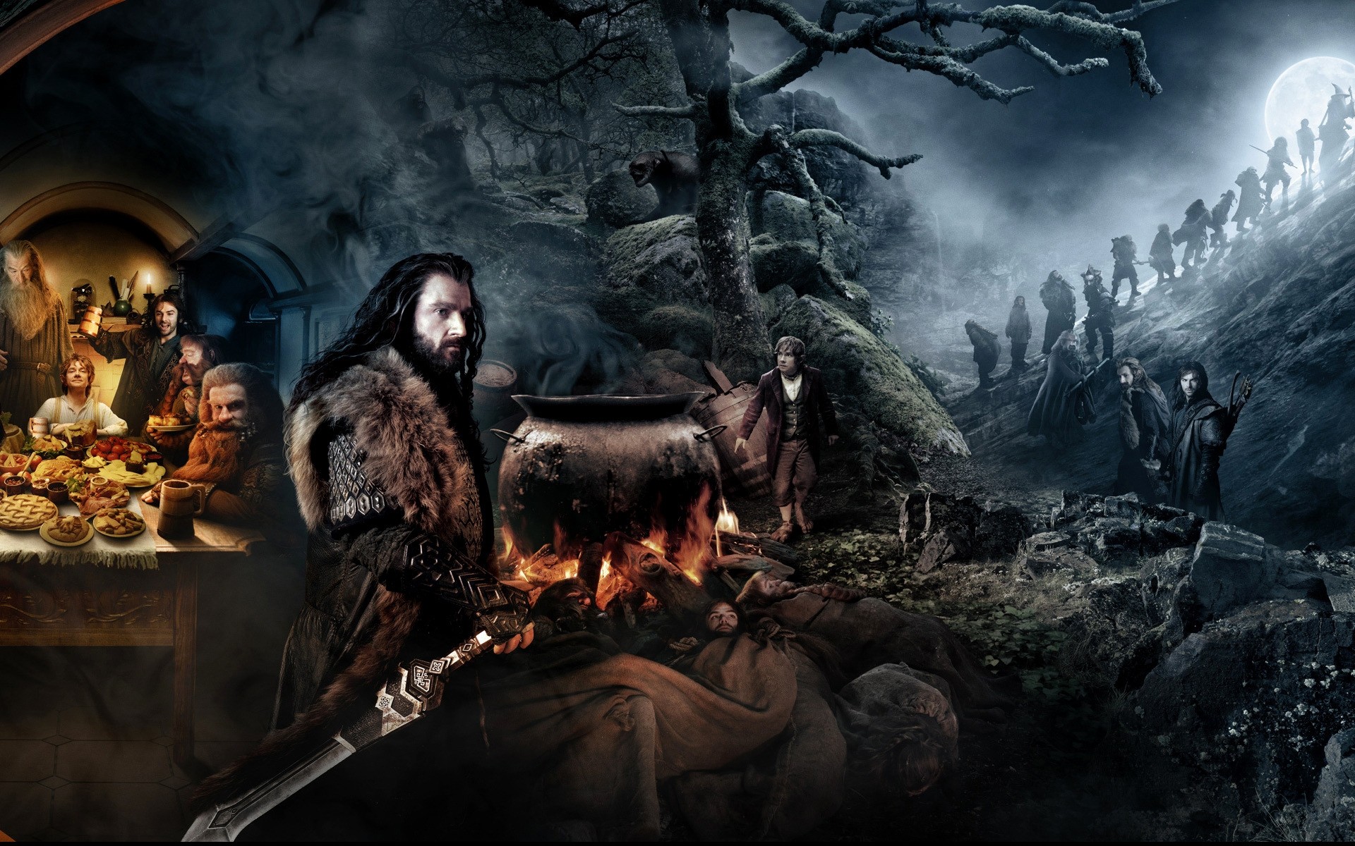 filmler yetişkin grup resim sanat kadın adam din bir hobbit peter jackson