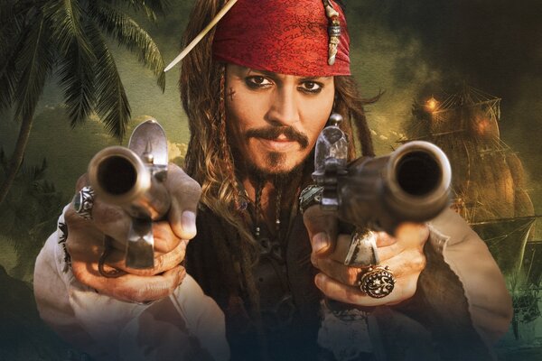 Pirate qui dirige l arme sur vous