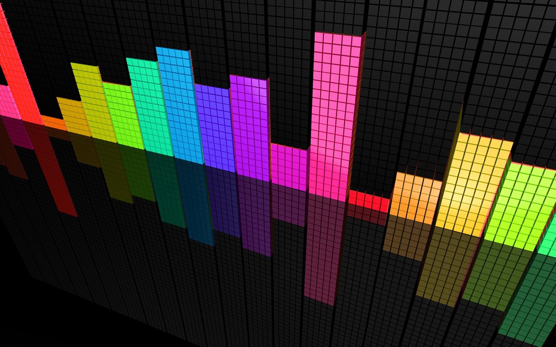 soyut desen tasarım masaüstü duvar kağıdı grafik doku arka plan modern geometrik dijital müzik ekolayzır ton