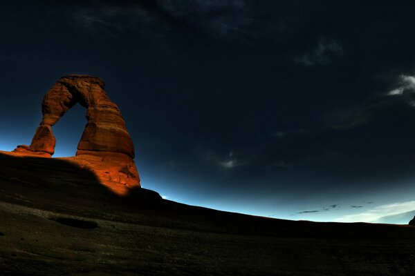 Incredible landscapes of the night sky