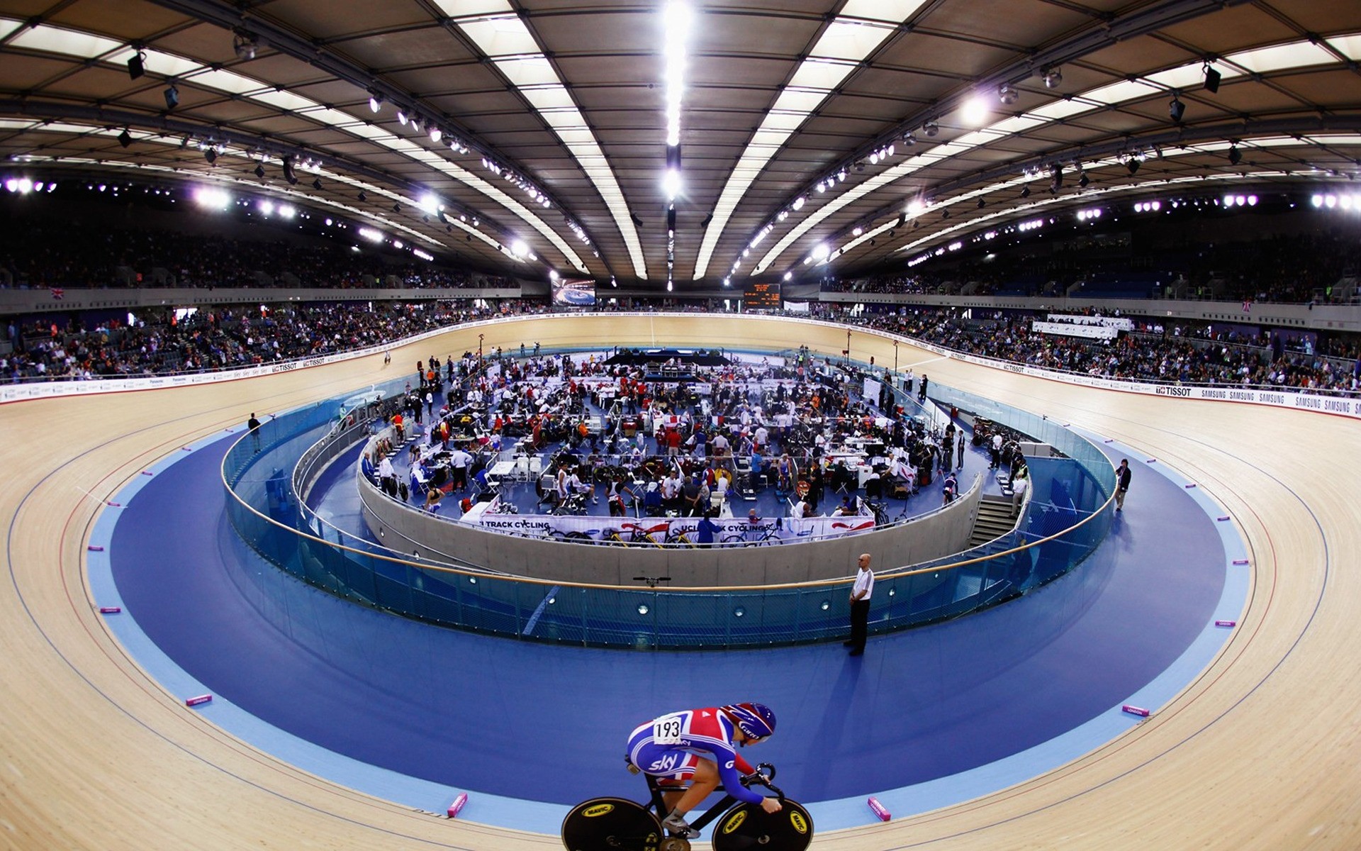 olimpiyat oyunları yarışma stadyum hareketler ışık londra athelete bisiklete binme olimpiyat oyunları