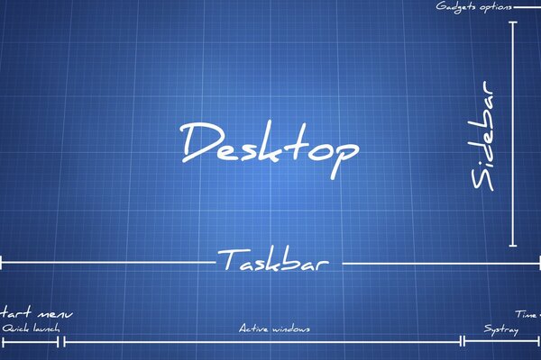 Desktop image graphic design