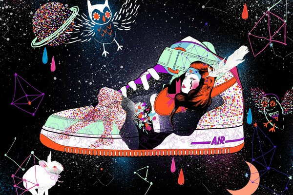 Zapatillas fantásticas para el baile de máscaras