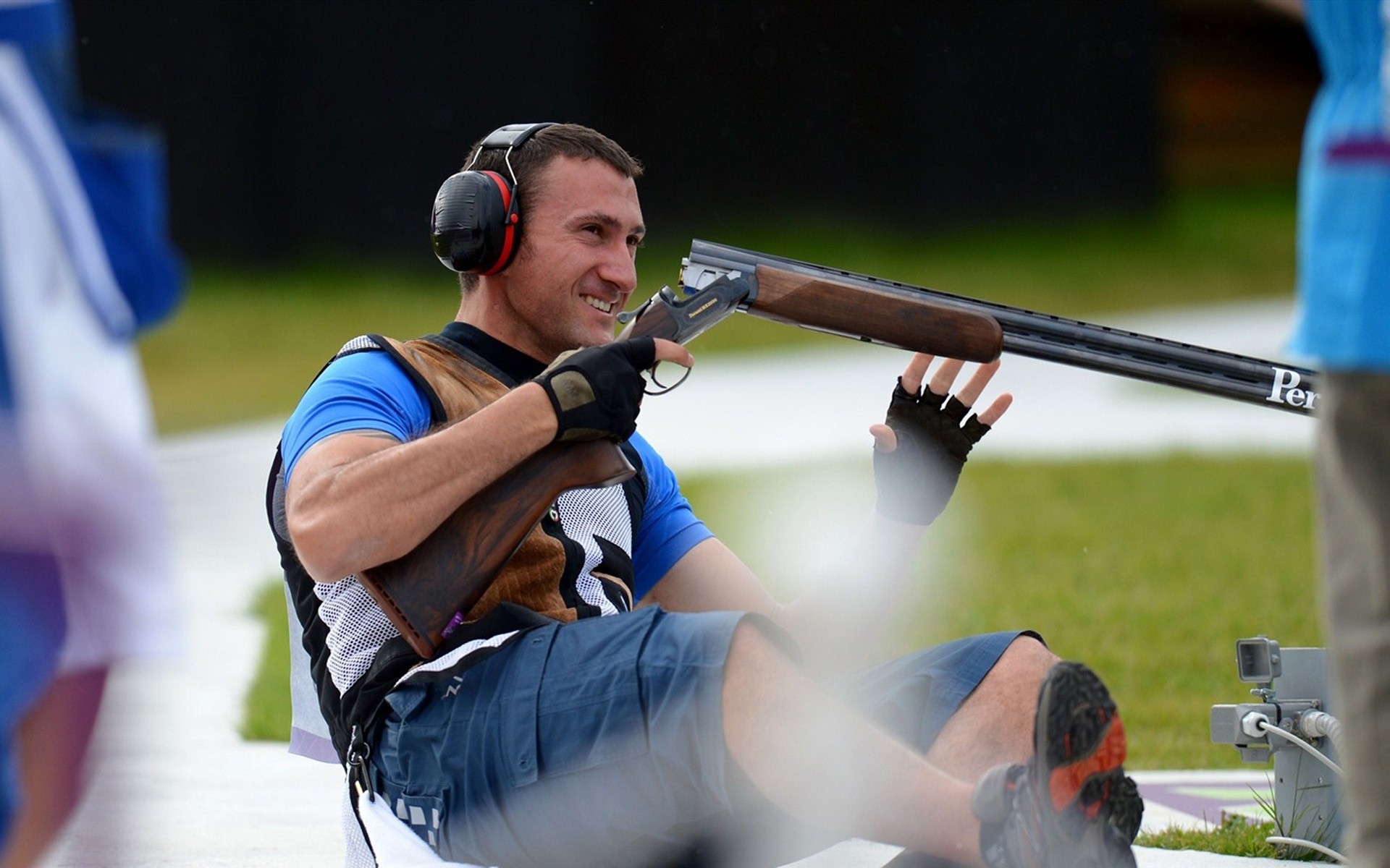 igrzyska olimpijskie konkurs człowiek dorosły rekreacja plener jeden rekreacja akcja sportowiec londyn strzelanie 2012