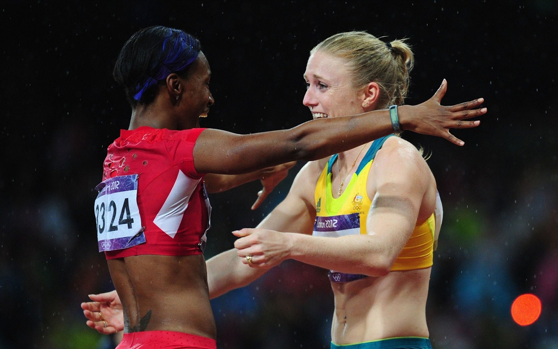 jeux olympiques compétition athlète adulte stade femme énergie équipement sportif mouvement action victoires londres 2012 athlétisme