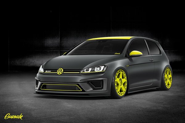 Volkswagen r 400 с передним приводом