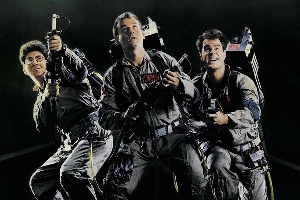 The main characters of the movie Ghostbusters 