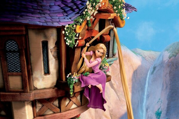 Tangled принцесса запутанная история рапунцель