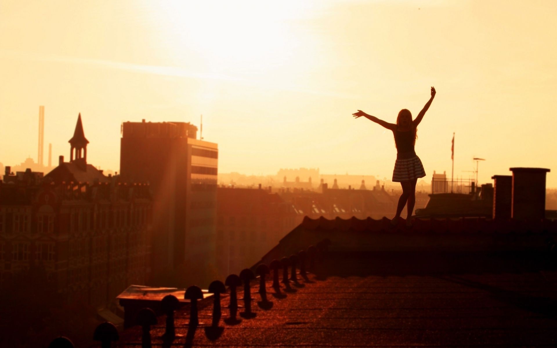 my city sunset dawn backlit evening outdoors silhouette dusk city one adult travel man architecture sun woman