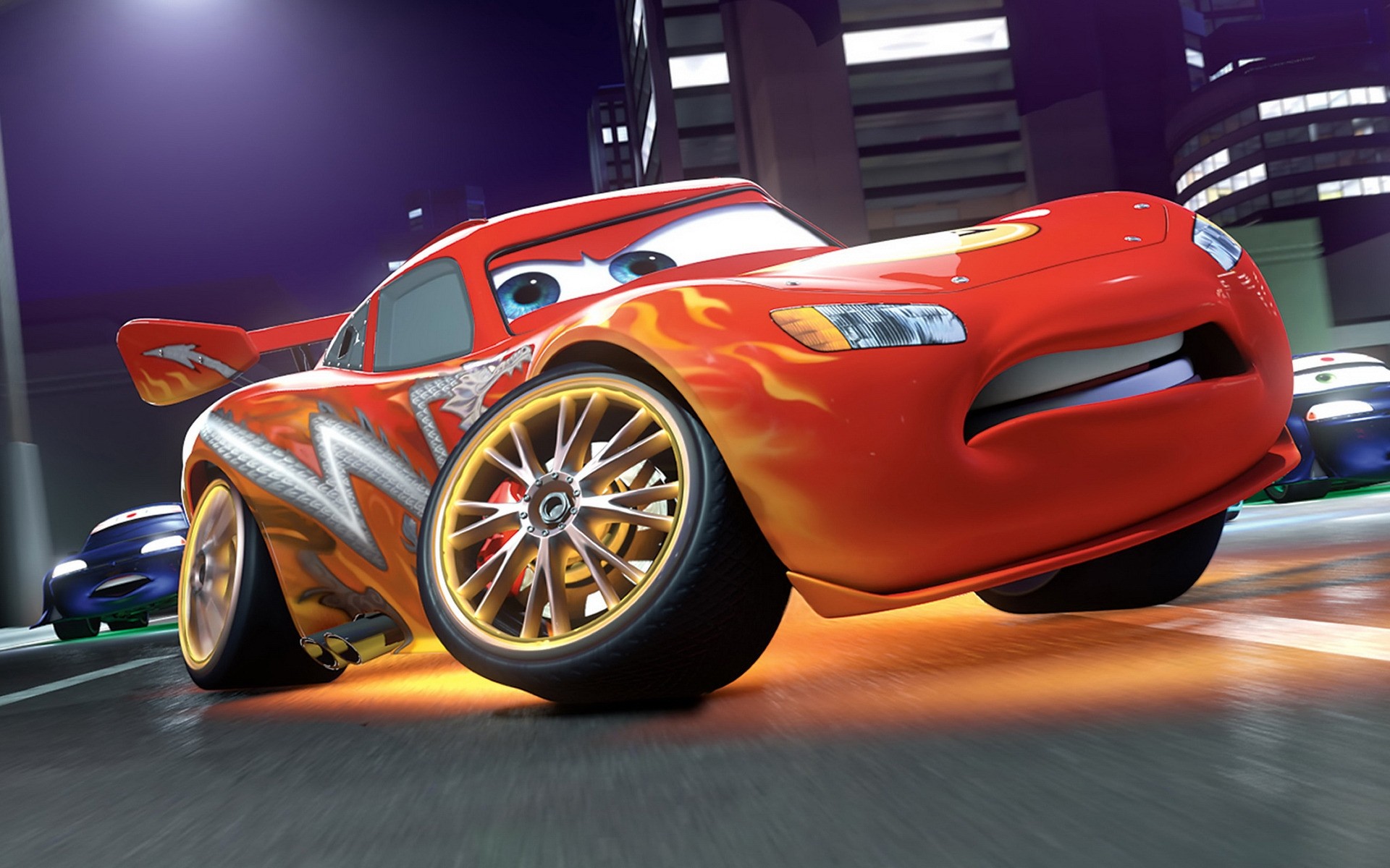 filmes carro carro corrida sistema de transporte rápido apresse-se rodas mostrar competição drive automotivo ação carros animação pixar comédia