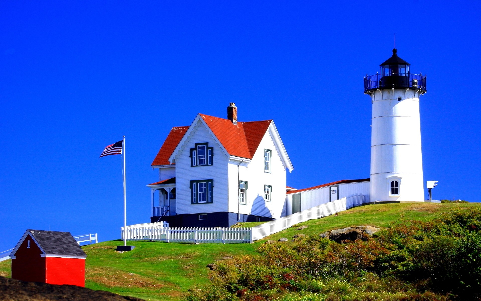 estados unidos faro arquitectura casa al aire libre casa cielo viajes luz del día paisaje molino de viento colinas fondo casas