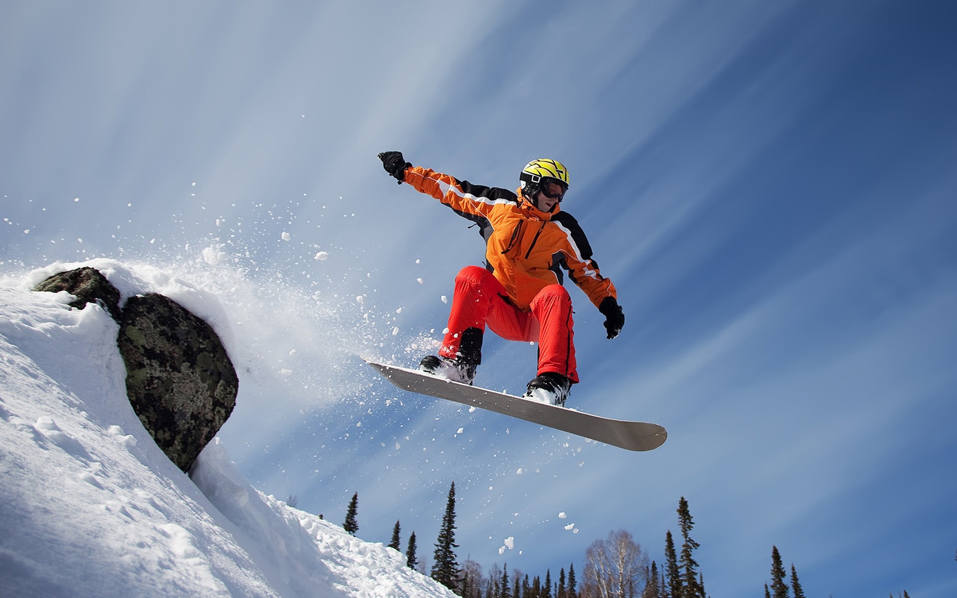 snowboard schnee winter skifahrerin kälte eis aktion skigebiet berge erholung resort geck baum