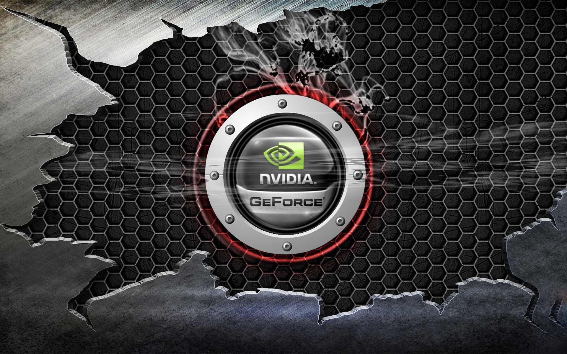 digitale geräte und software handy räder formen hexagon stahl metall desktop industrie technologie waben maschinen zahnräder geforce-grafikkarte computer
