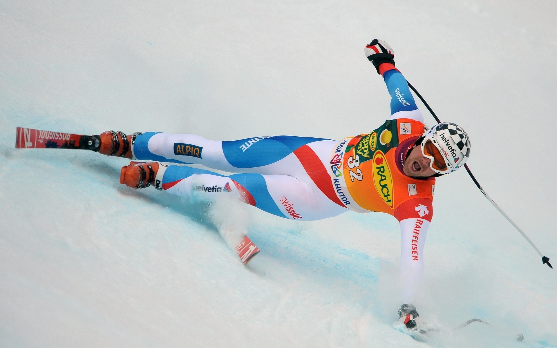 skiing snow competition race winter action ice white mountain extreme tree
