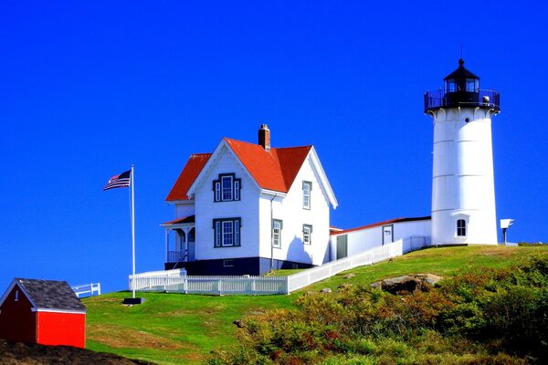 Casa faro in aperta campagna USA