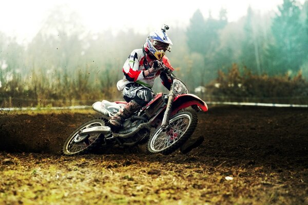 Dirt Bike Rennen