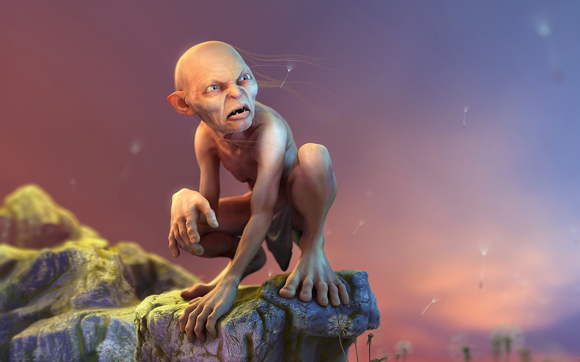 movies sculpture art adult statue nude one religion man travel lord rings precious gollum
