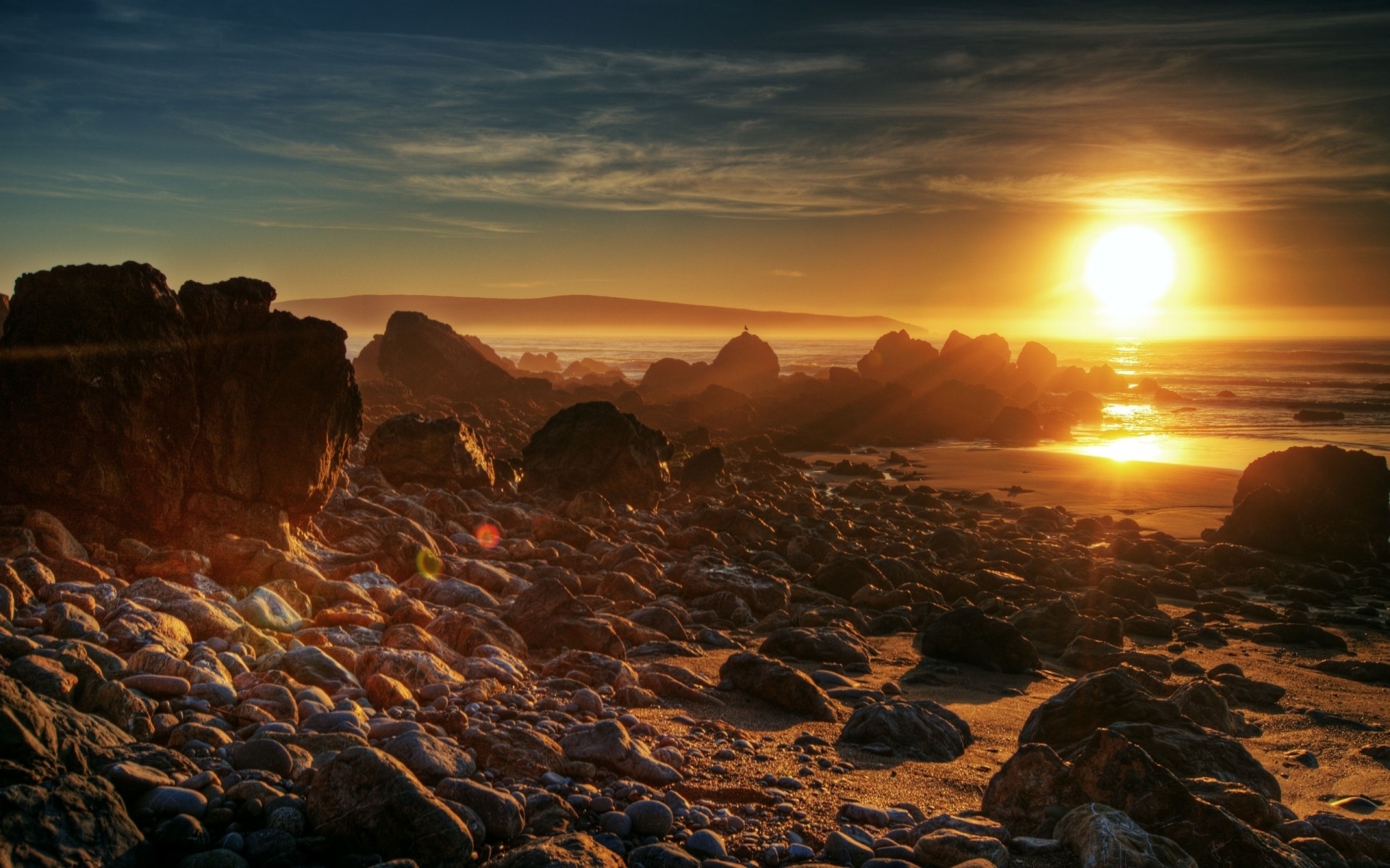 paesaggio tramonto alba sole sera crepuscolo paesaggio cielo natura viaggi bel tempo all aperto acqua