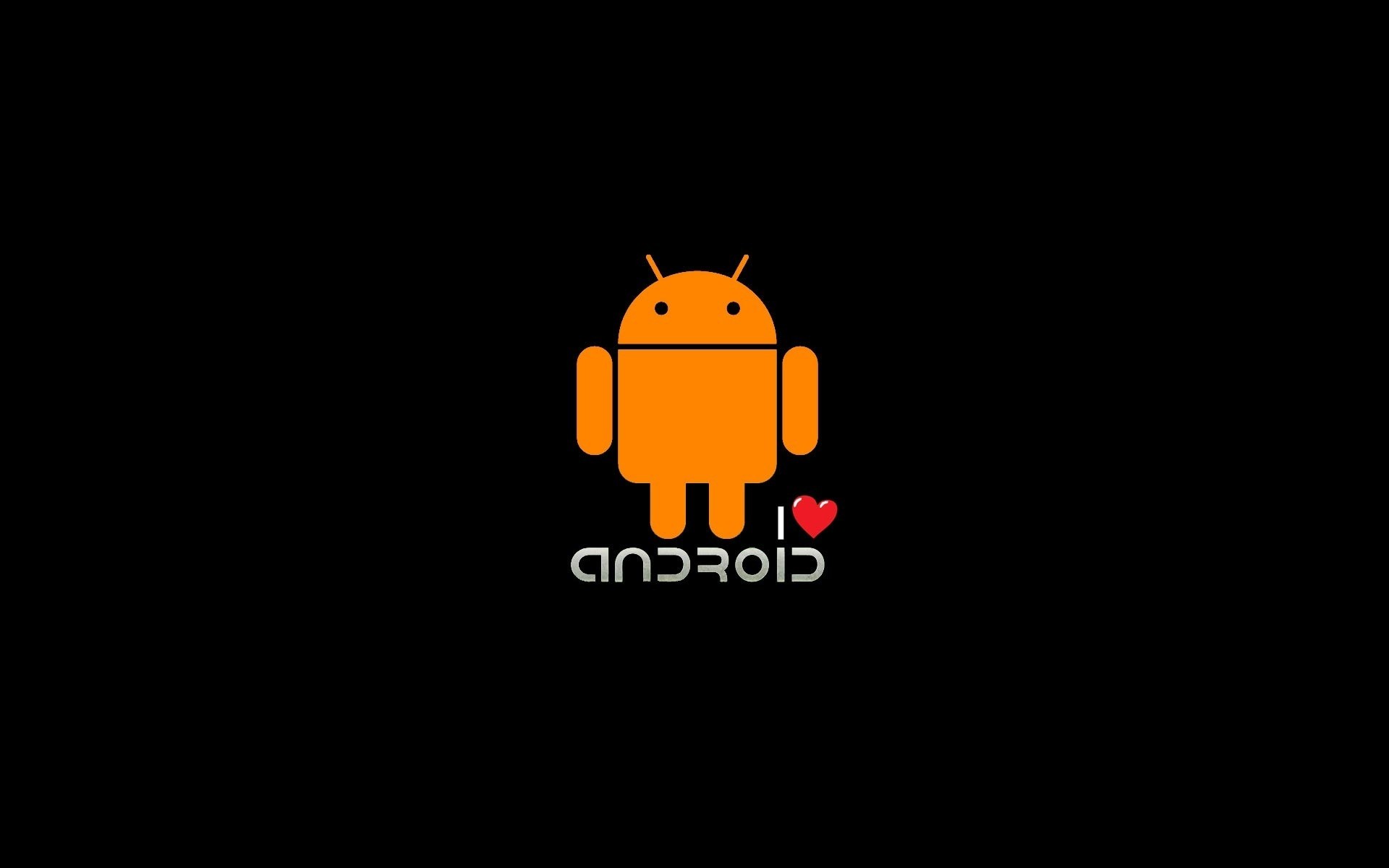 android illustration hintergrund android-logo liebe herz techniker gadget