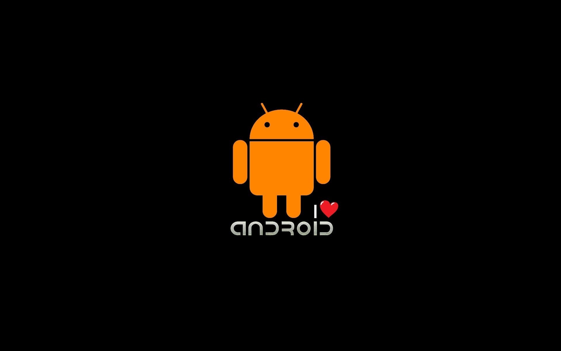 android illustration background android logo love heart tech gadget