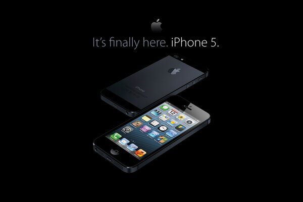 Apple technology phone black