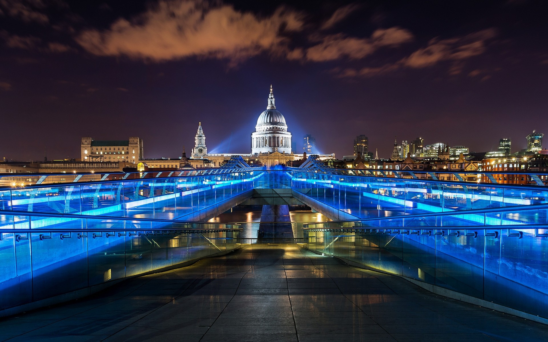 regno unito crepuscolo viaggi città sera acqua ponte illuminato architettura casa cielo traffico sistema di trasporto urbano città scena fiume moderno centro luce cattedrale vista di londra londra di notte luci di londra