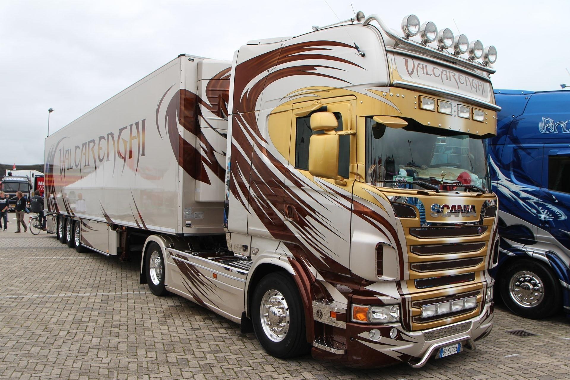 cania tuning тюнинг truck тягач грузовик скания