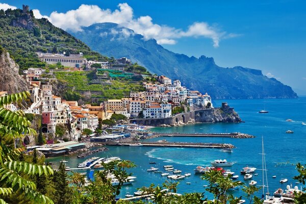 Grèce île paysage urbain