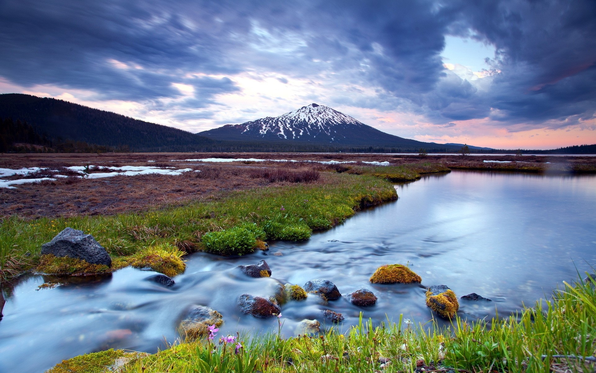 landscapes water landscape nature outdoors travel lake river sky mountain scenic reflection rock fall snow clouds