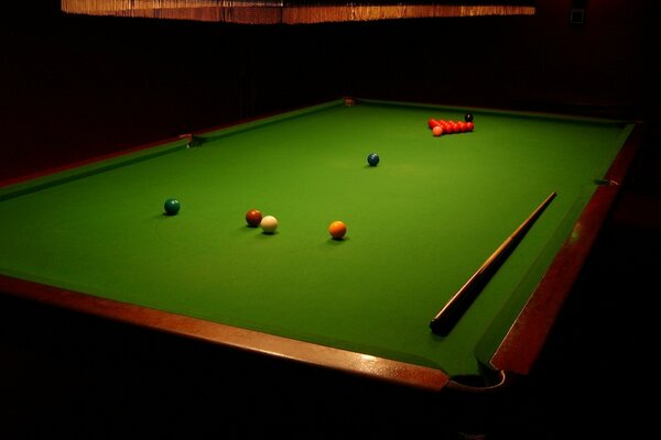 Playing snooker is a real sports holiday