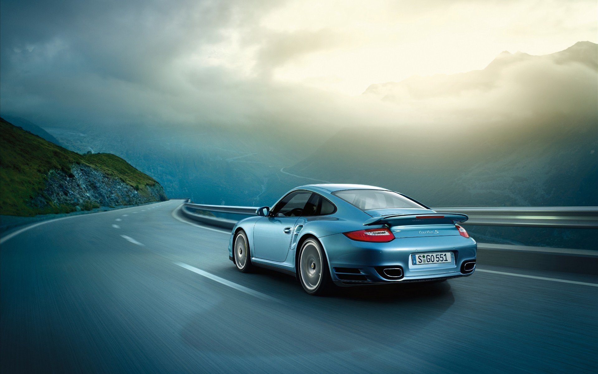 дорога вид езда скорость порш porsche