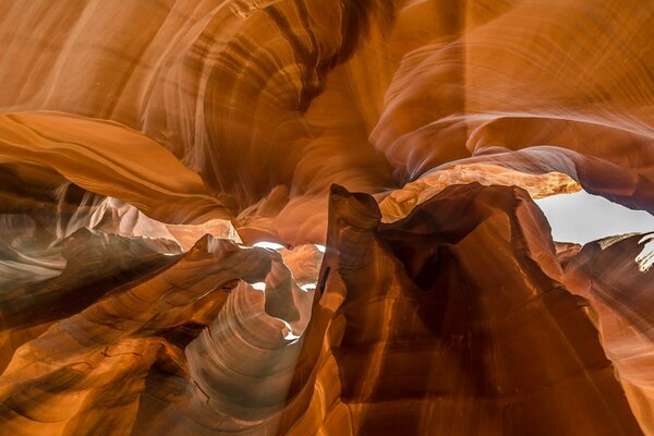 Abstract in brown tones in the form of mountains