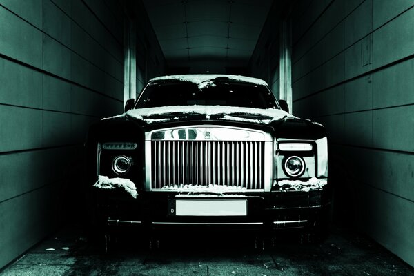 Rolls Royce ретро автомобиль