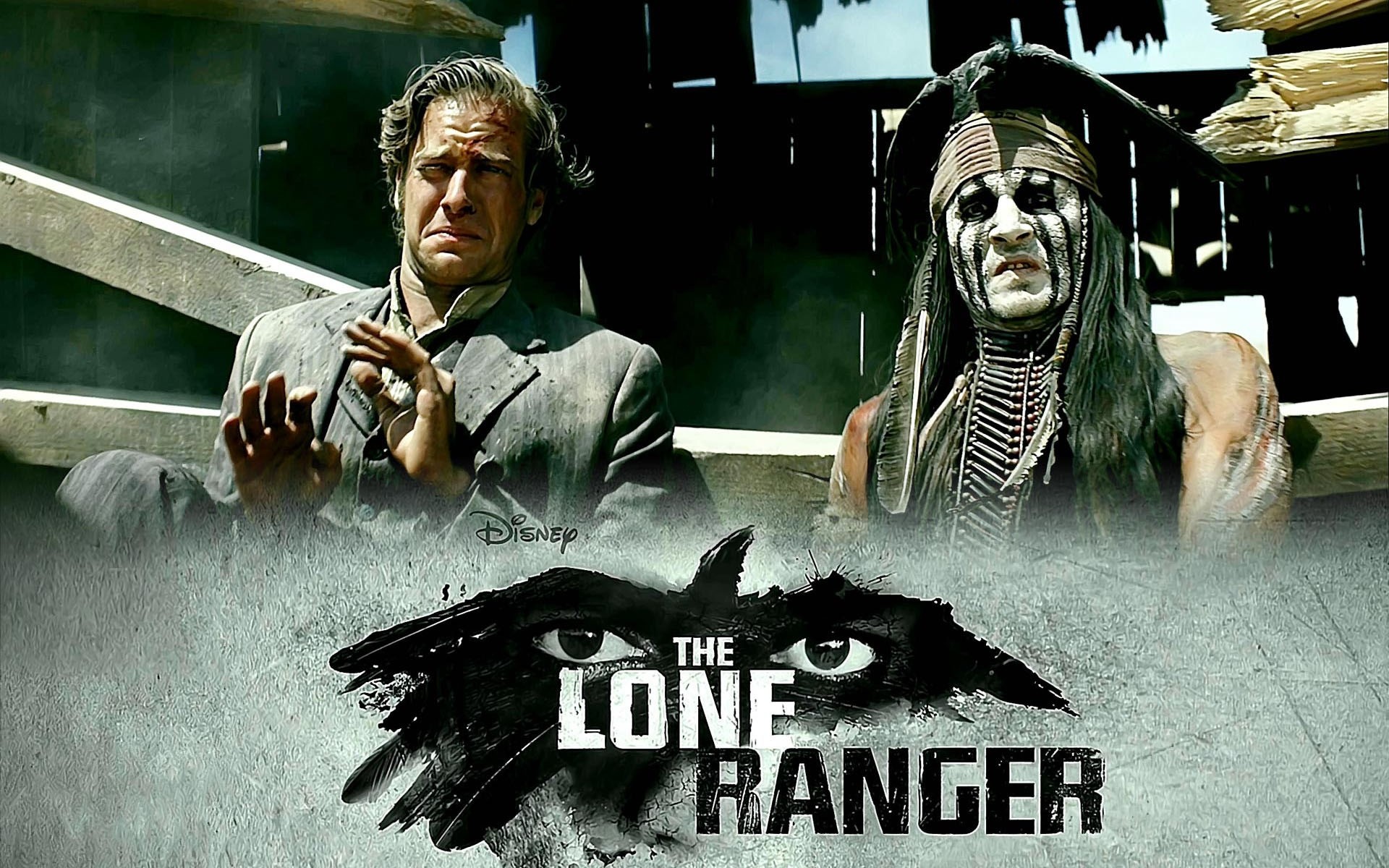 filme erwachsener mann frau ein porträt poster von lone ranger lone spectrum film lone ranger film