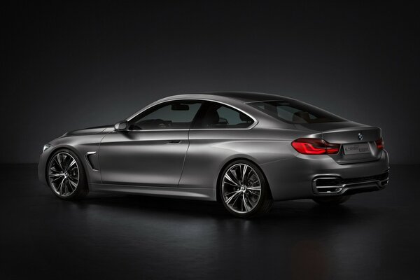 Bmw 4er Coupé Konzept hinten Studio