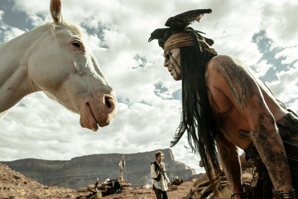 Fotograma de la película el llanero solitario