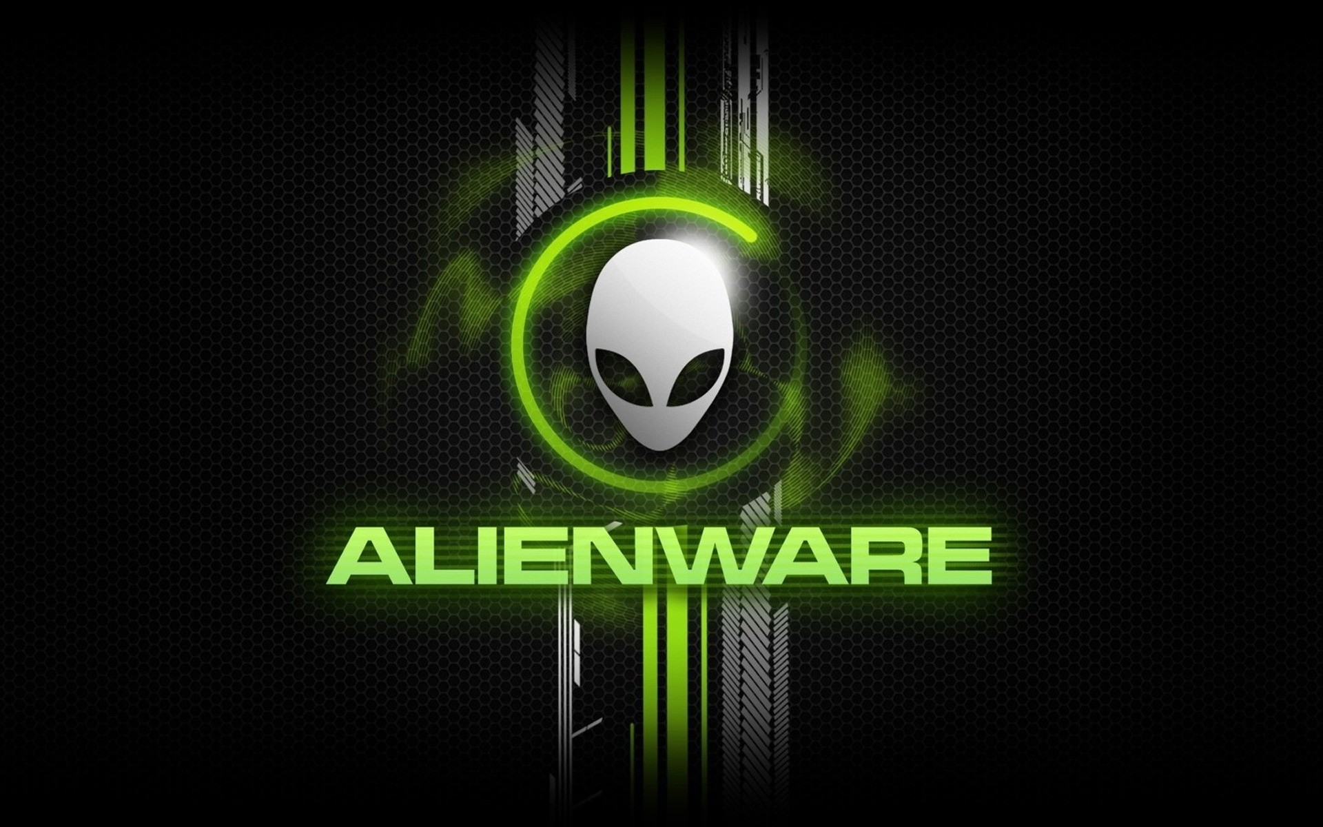 alienware dark illuminated technology illustration desktop design internet dell alien computer performant