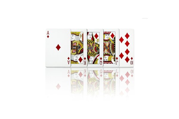 Desktop image playing cards