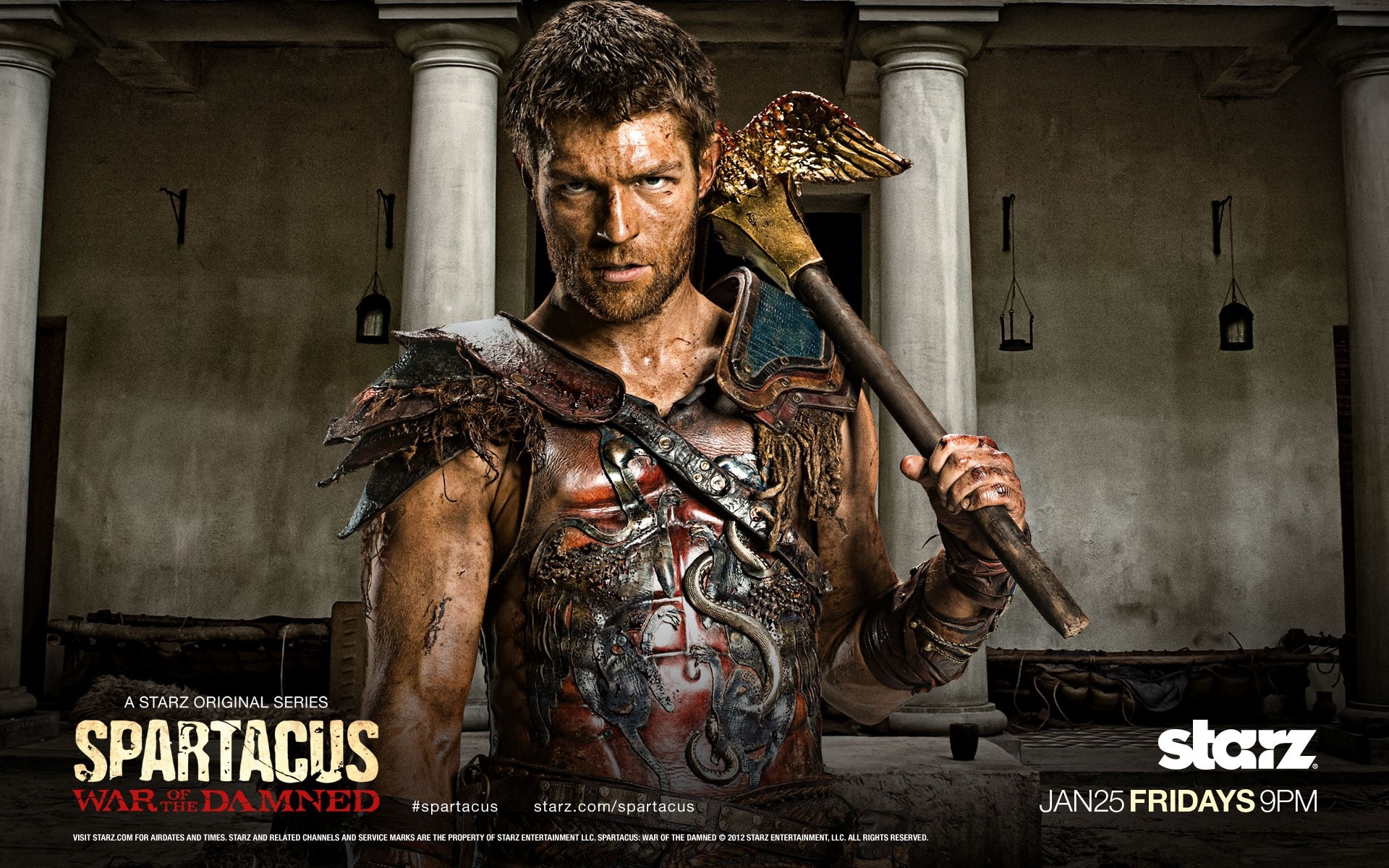 tv series man adult one portrait indoors spartacus