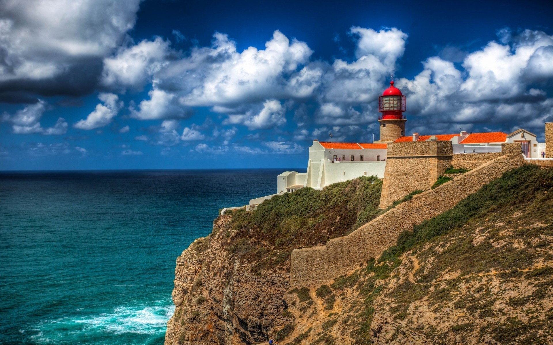 andere städte leuchtturm meer meer reisen wasser himmel strand ozean im freien landschaft natur landschaft architektur sommer insel rock landschaftlich küste urlaub cabo de san san vicente faro portugal