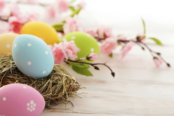 HUEVOS DE PASCUA PASCUA PRIMAVERA