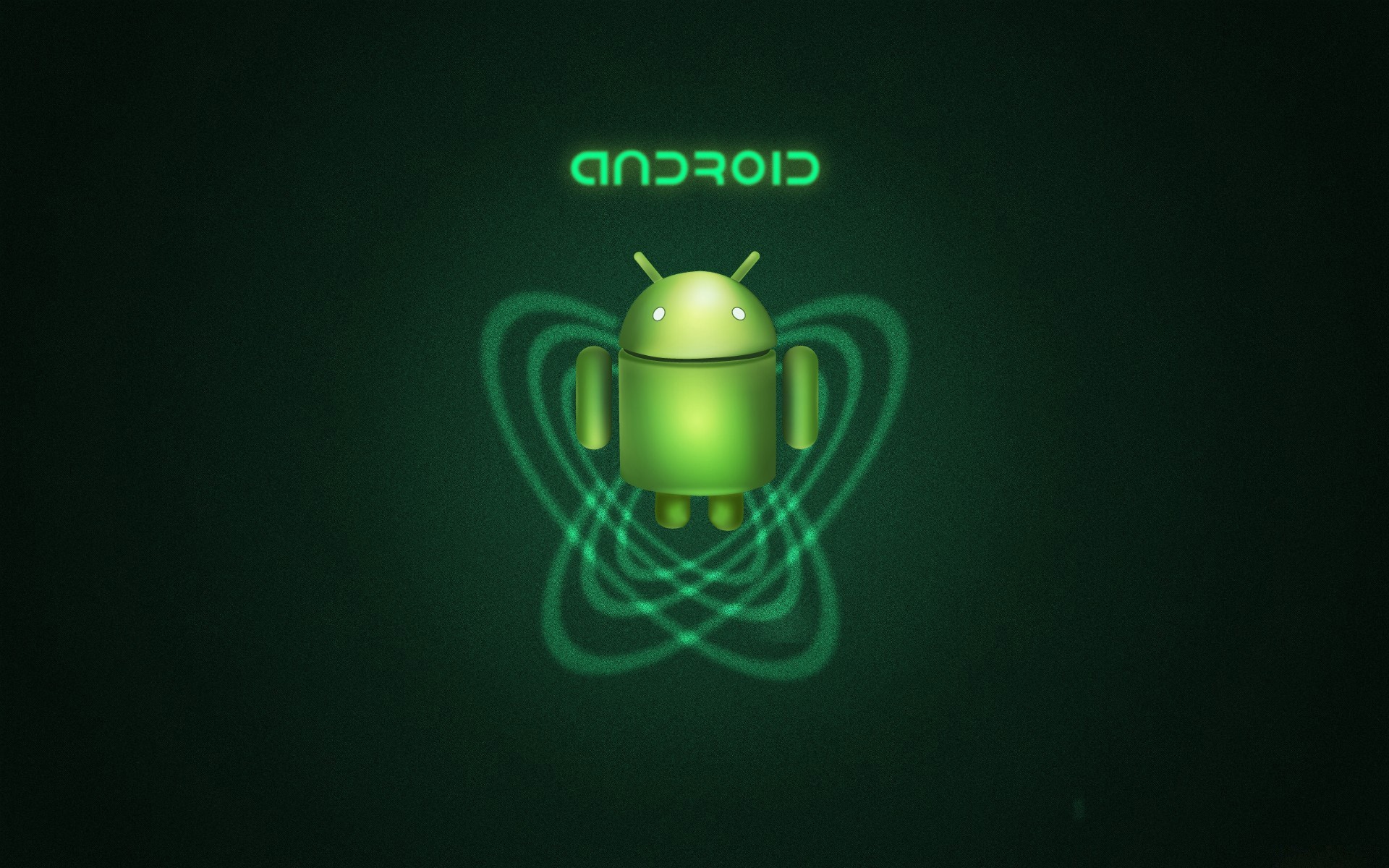 android brillante brillo oscuro luz ilustración desenfoque logotipo de android