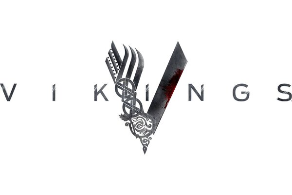 Screensaver for the Vikings series on a white background