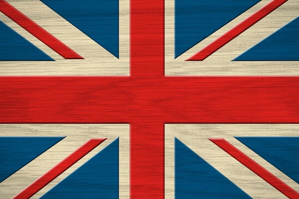 Patriotic flag , a symbol of Great Britain