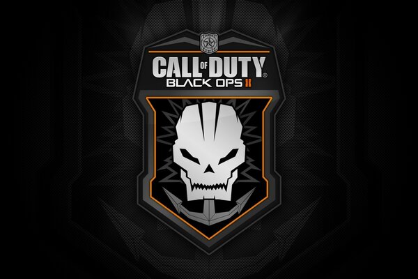 Desktop screensaver for the call of duty game logo