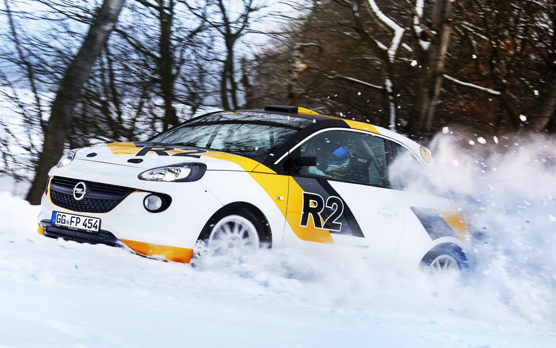 opel snow winter vehicle hurry car race fast ice competition action cold weather drift sport