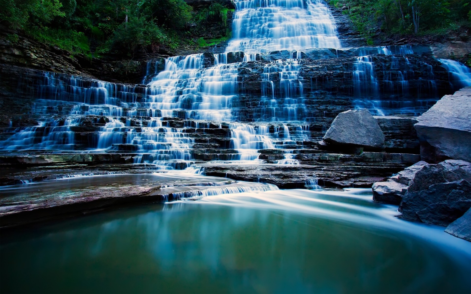 andere städte wasser wasserfall fluss reisen natur verkehr fließen kaskade nass fließen schwimmbad landschaft schön im freien rock sommer holz herbst