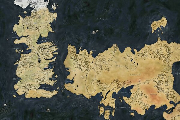 Carte ancienne des continents avec l Antarctique